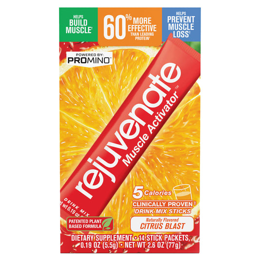 Rejuvenate Muscle Activator™, Drink Mix, Citrus Blast, 14 Stick Packets, 0.19 oz (5.5 g) Each - Image 1