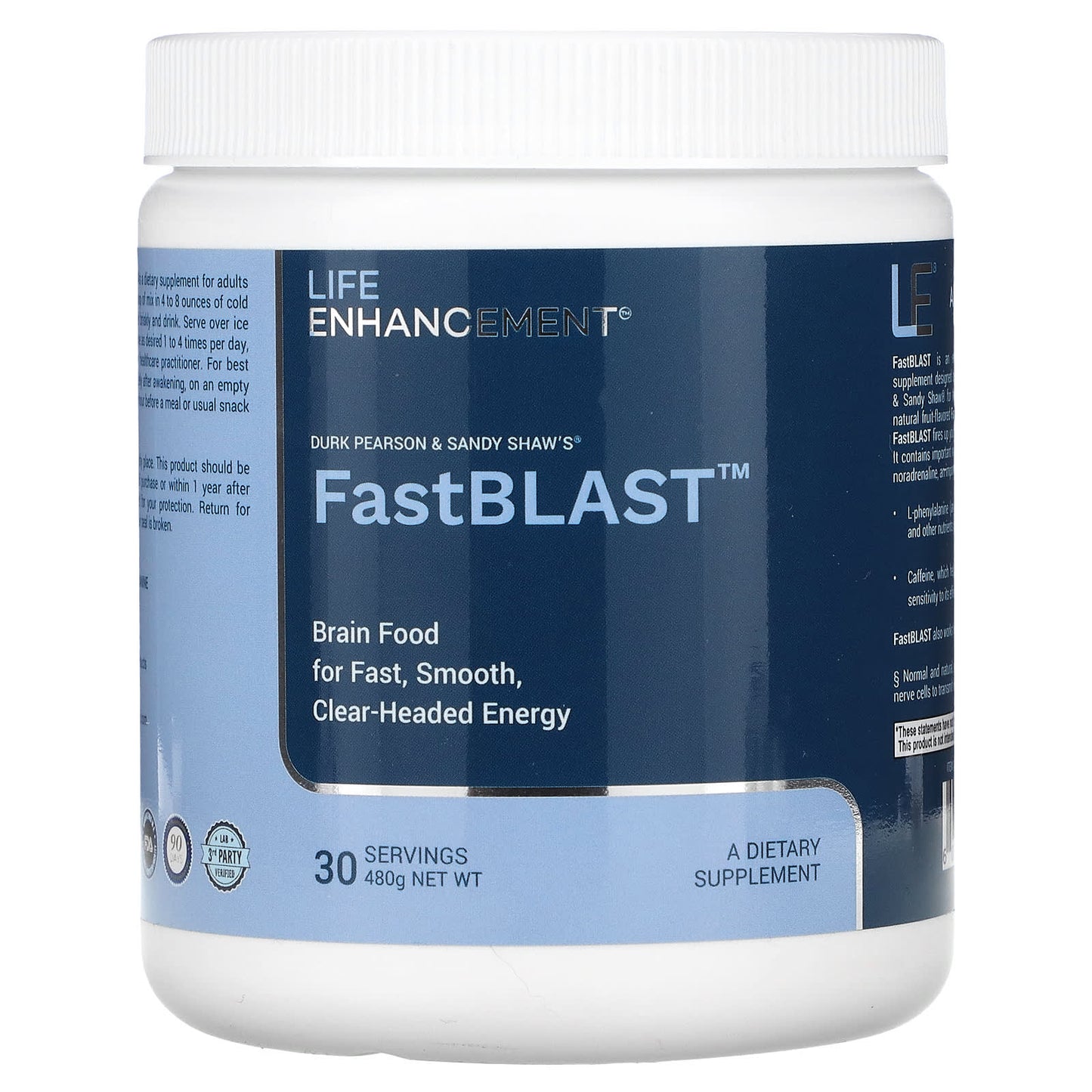 Life Enhancement, FastBlast, 480 g - Image 1