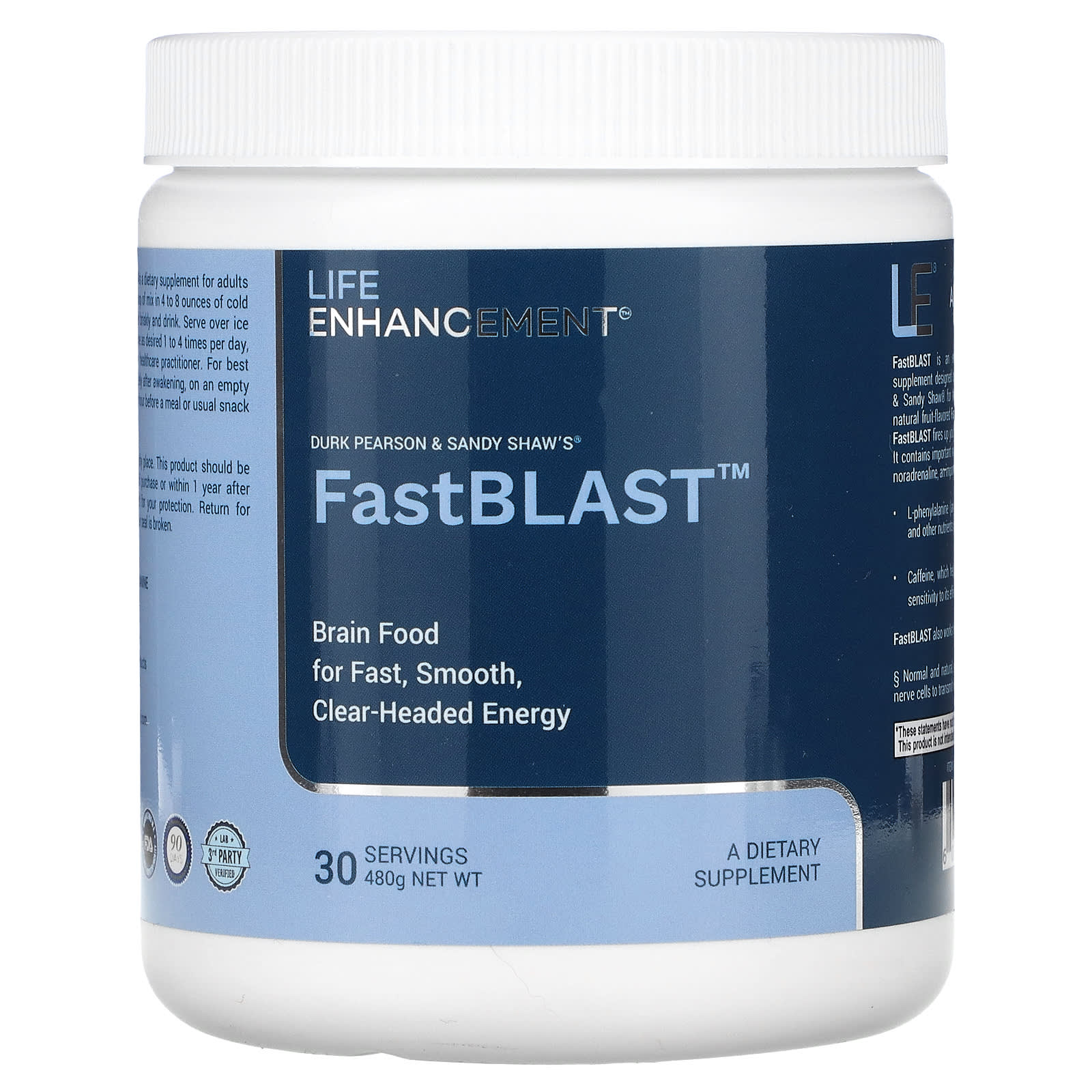 Life Enhancement, FastBlast, 480 g - Image 1