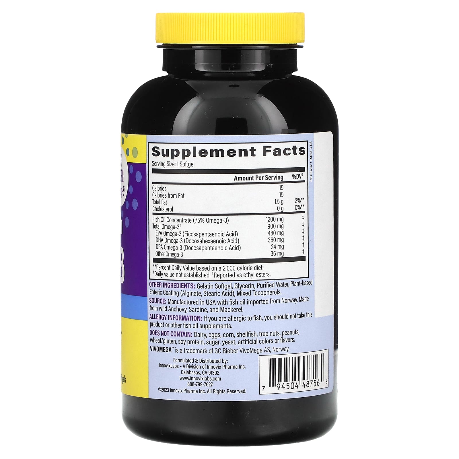 Triple Strength Omega-3 Supplement for Heart, Brain & Joint Health - Image 2