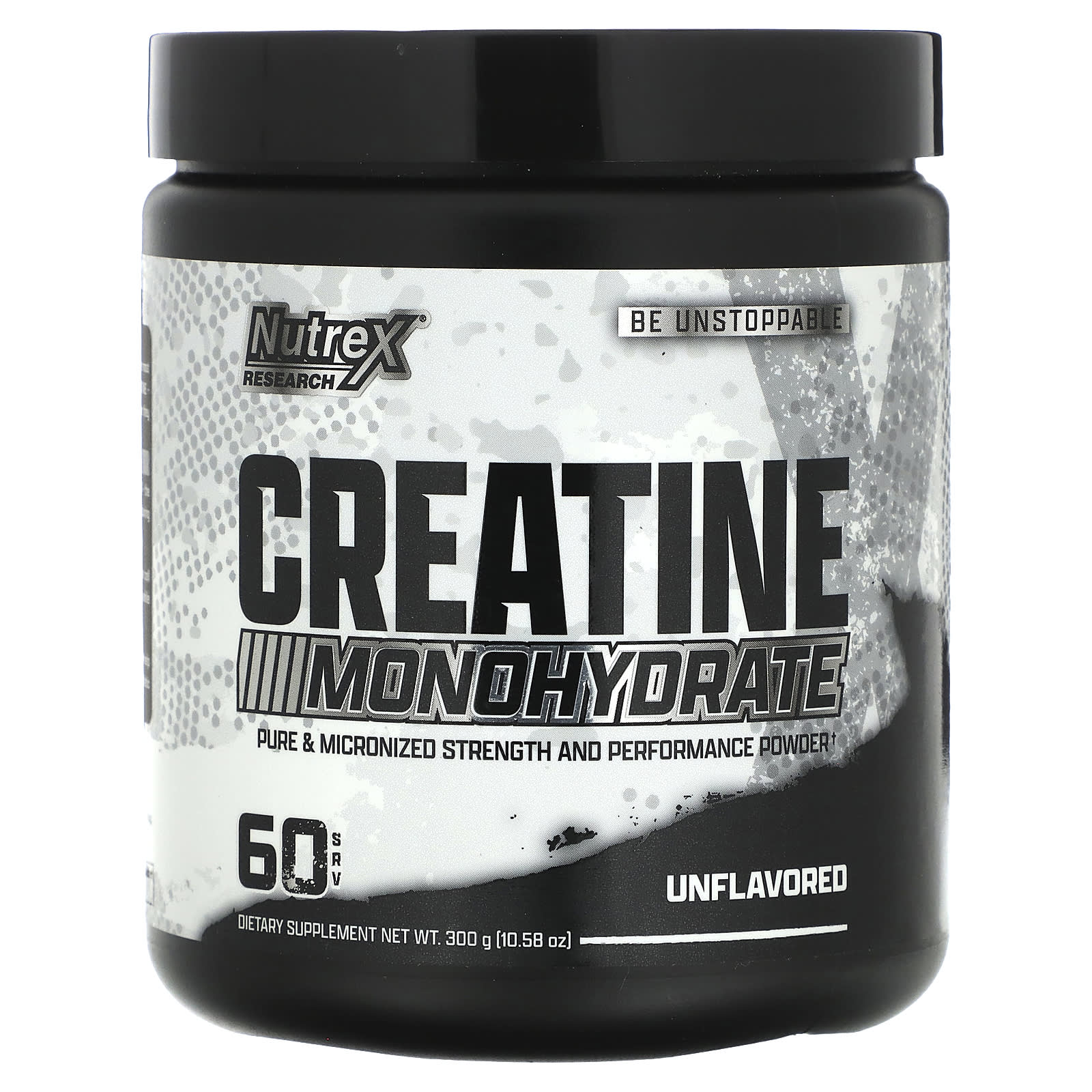 Nutrex Research, Creatine Monohydrate, Unflavored, 10.58 oz (300 g) - Image 1