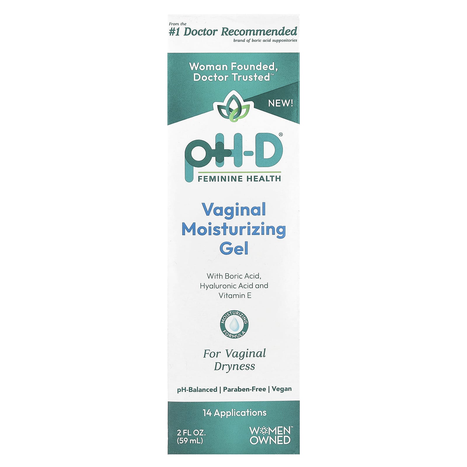 pH-D Feminine Health, Vaginal Moisturizing Gel, 2 fl oz (59 ml) - Image 2