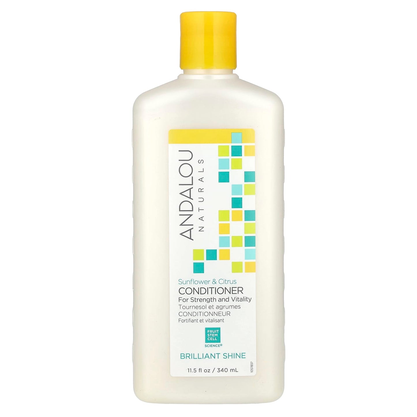 Andalou Naturals - Brilliant Shine Conditioner, Sunflower & Citrus, 11.5 fl oz - Image 1
