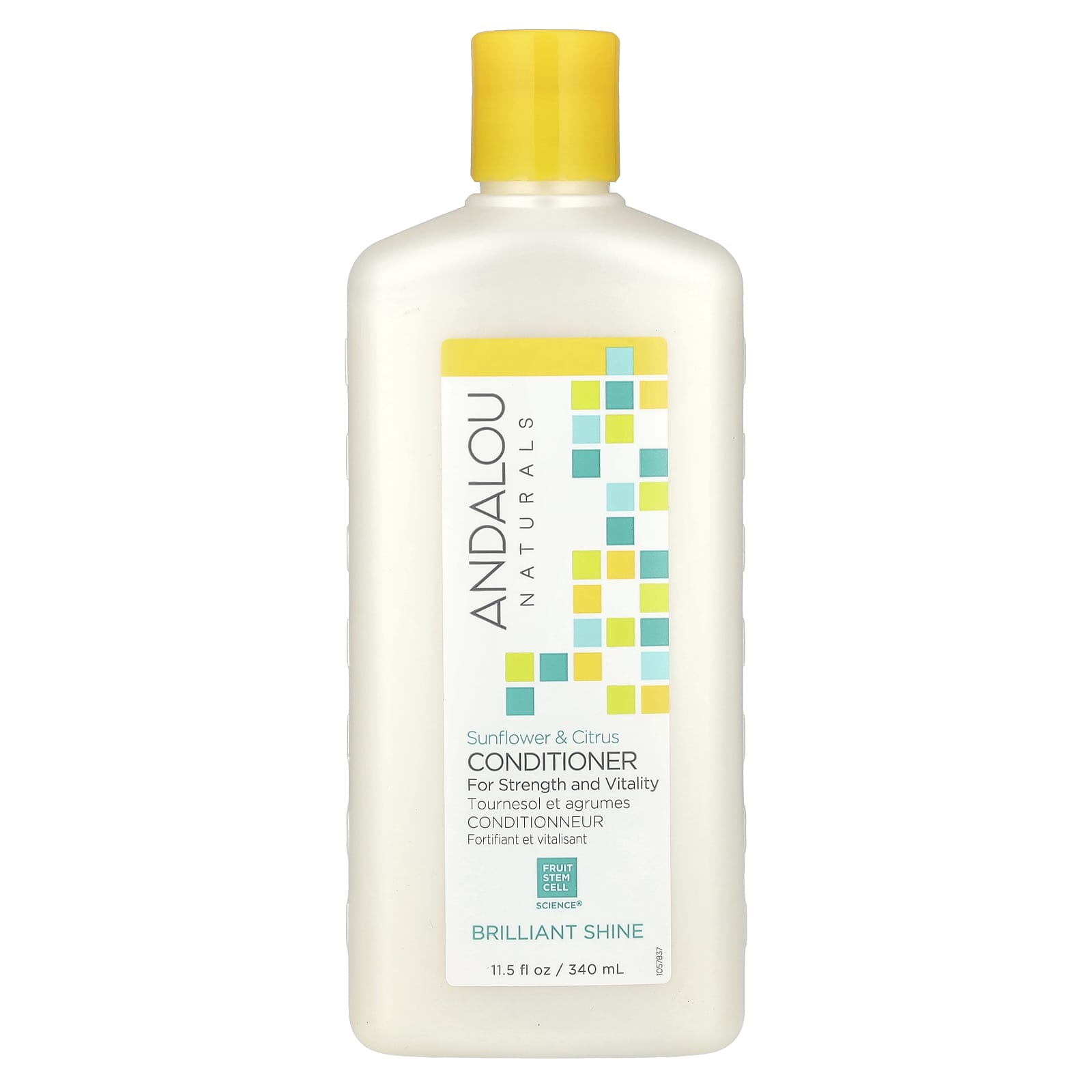 Andalou Naturals - Brilliant Shine Conditioner, Sunflower & Citrus, 11.5 fl oz - Image 1