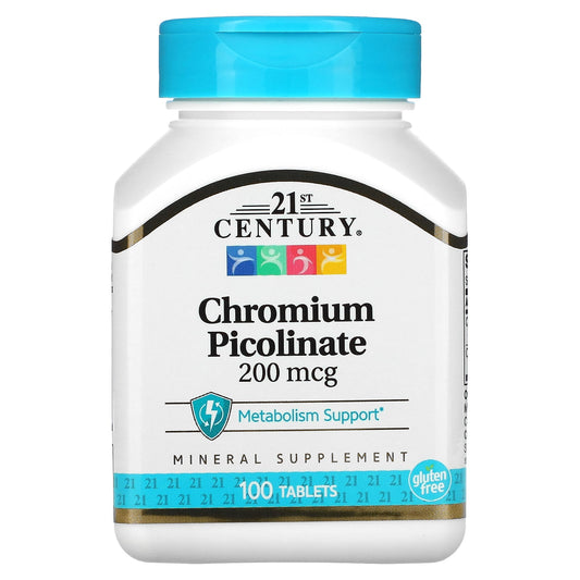 Chromium Picolinate Mineral Supplement for Metabolism Support - Image 1