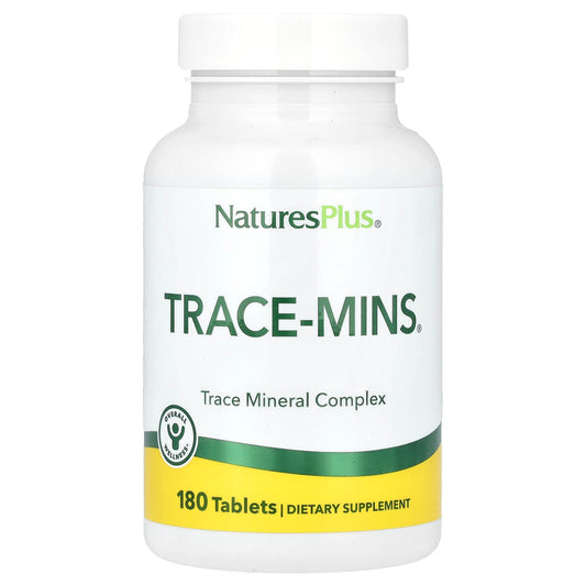 NaturesPlus, Trace-Mins®, Trace Mineral Complex, 180 Tablets - Image 1
