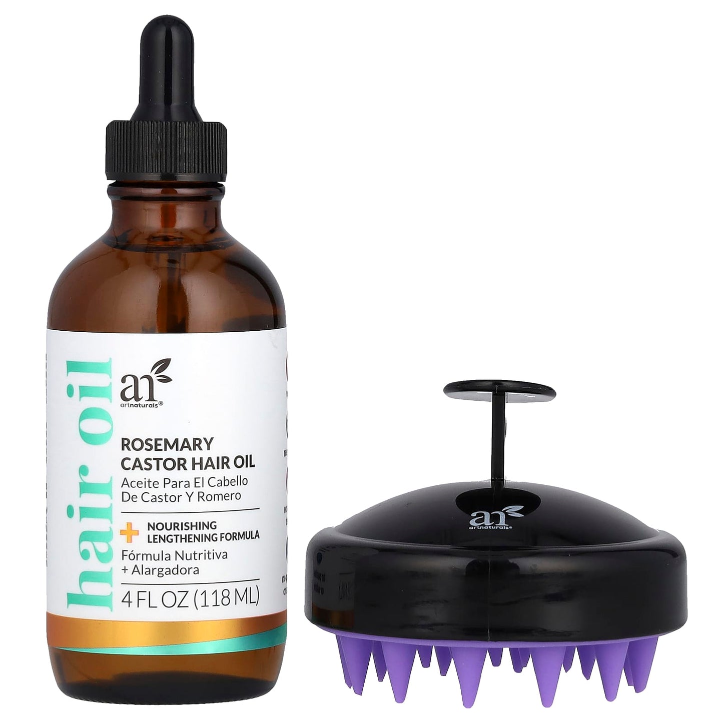 Rosemary Castor Hair Oil Growth Kit - Natural Hair Care - Image 1