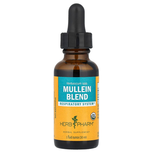 Herbal Respiratory Relief with USDA Organic Mullein Blend - Image 1