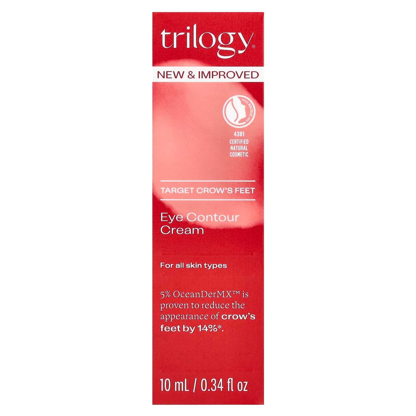 Trilogy, Eye Contour Cream, 0.34 fl oz (10 ml) - Image 2