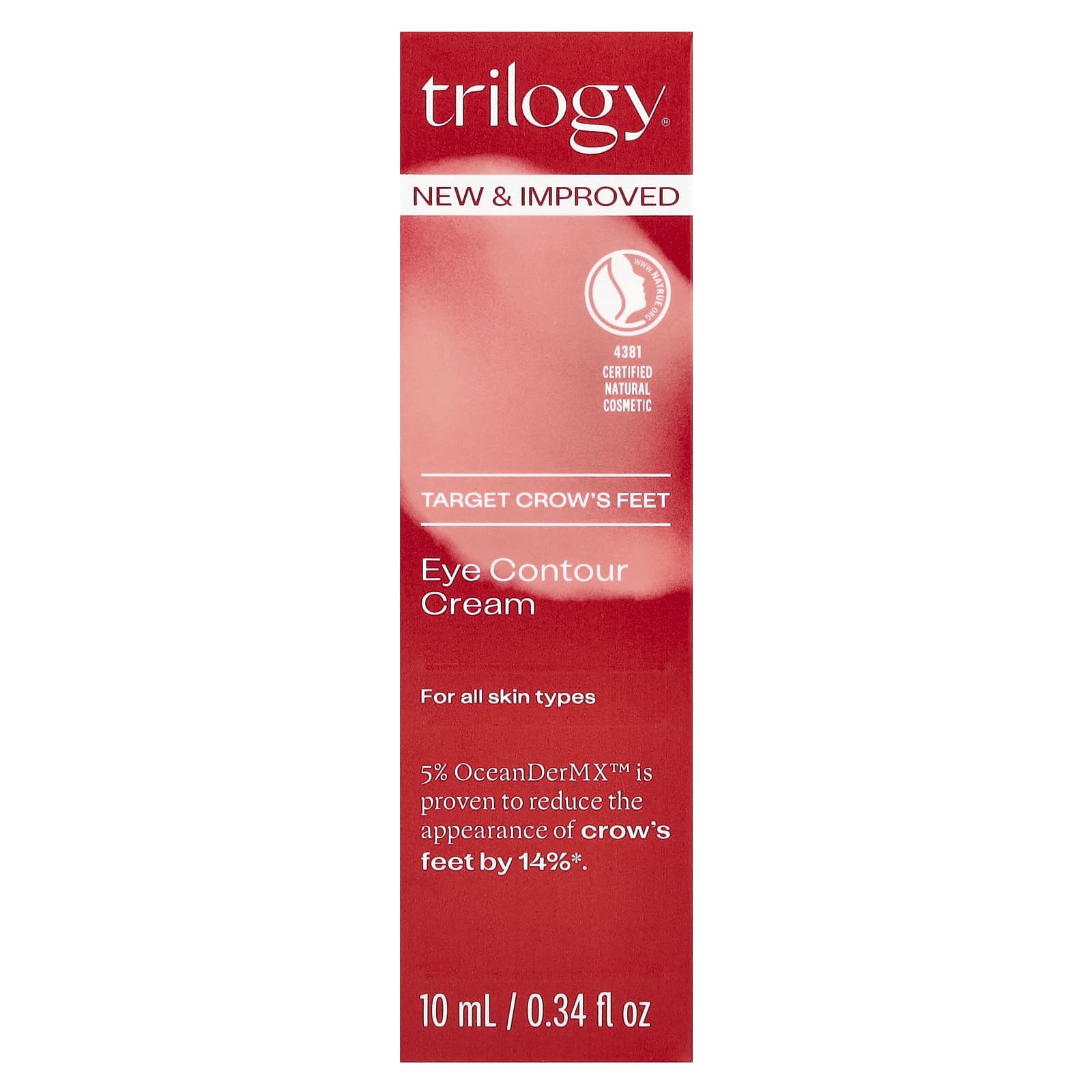 Trilogy, Eye Contour Cream, 0.34 fl oz (10 ml) - Image 2