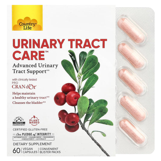 <strong>Urinary Tract Support</strong> with Pro Cran d'Or - 60 Vegan Capsules - Image 1