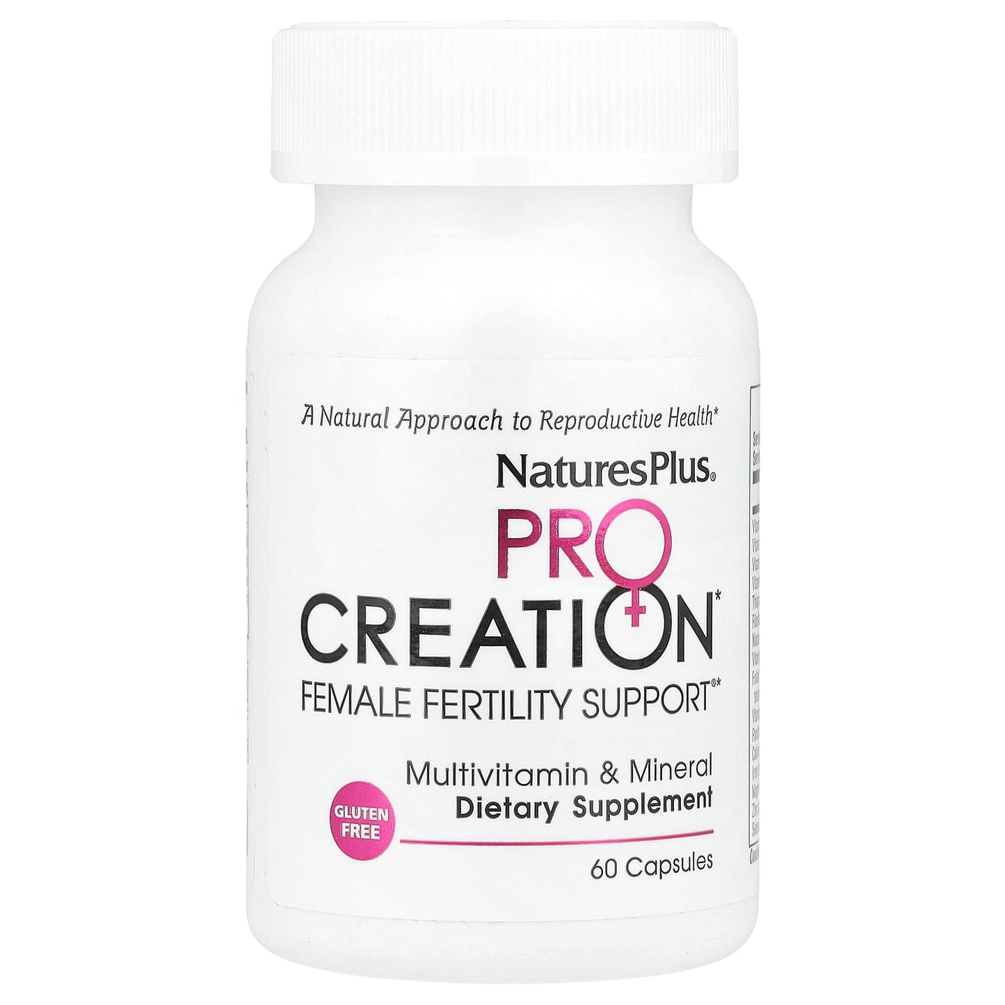NaturesPlus, ProCreation, Female Fertility Support, 60 Capsules - Image 1