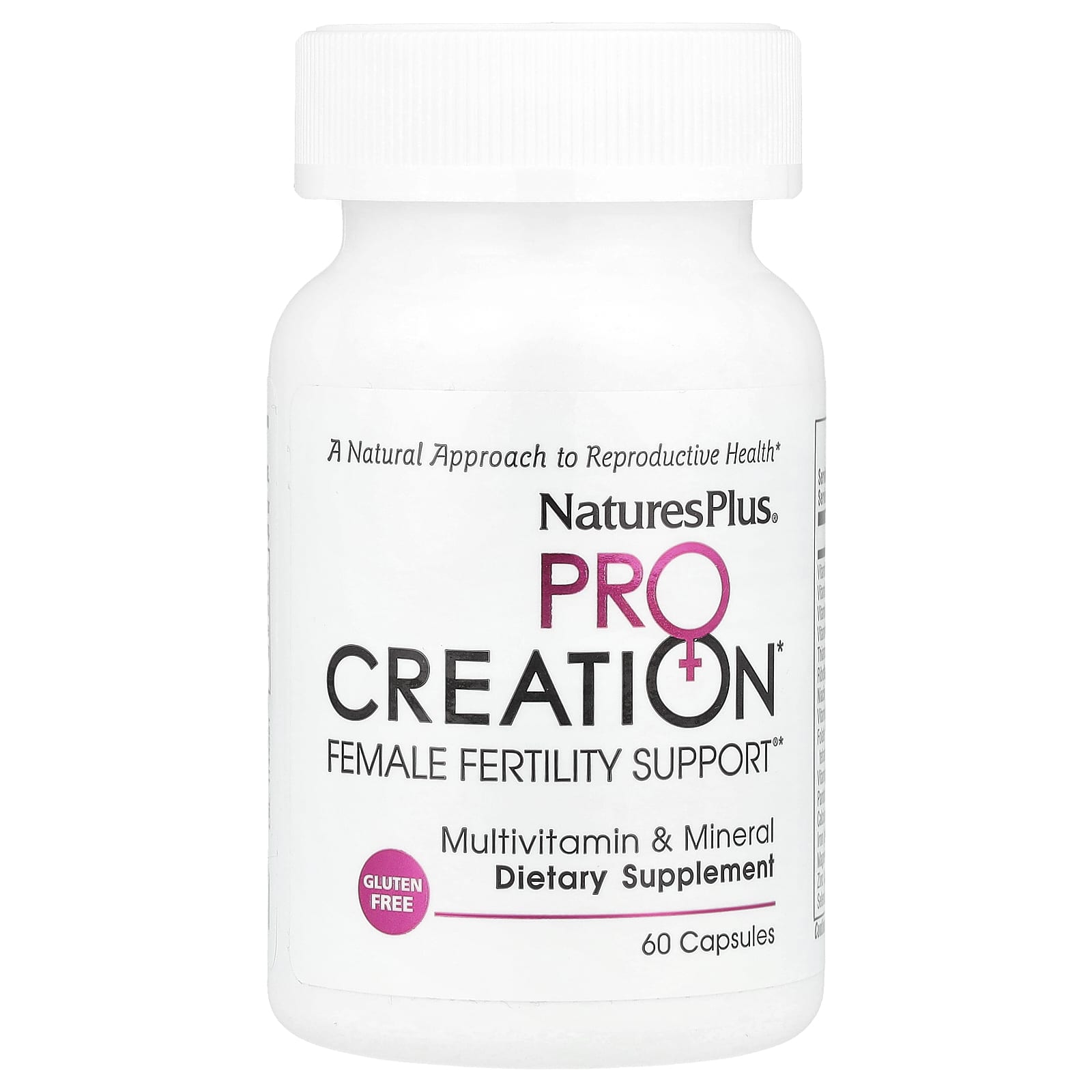 NaturesPlus, ProCreation, Female Fertility Support, 60 Capsules - Image 1