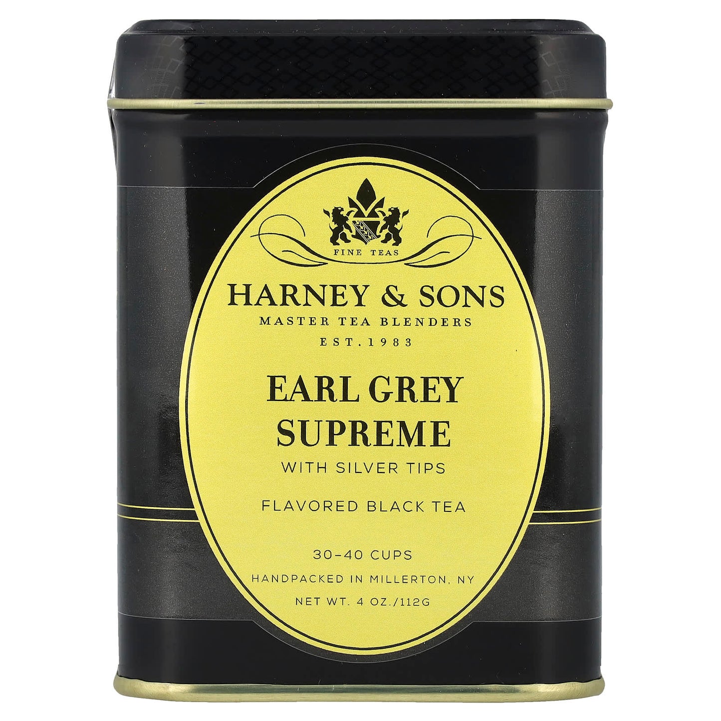 Harney & Sons Earl Grey Supreme Tea with Silver Tips 4 oz - Image 1