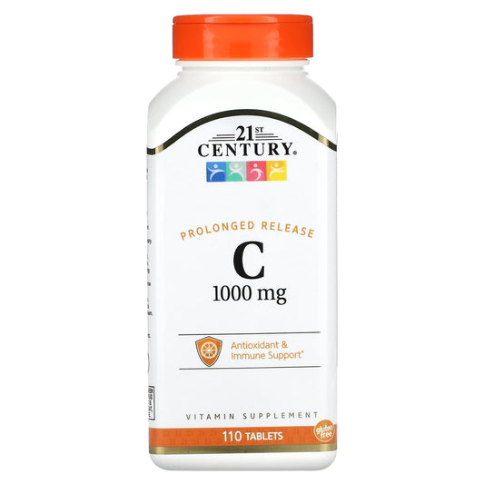 Vitamin C 1000mg Prolonged Release, 110 Tablets by 21st Century - Image 1