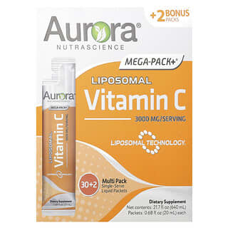 Liposomal Vitamin C by Aurora Nutrascience - 32 Single-Serve Packs