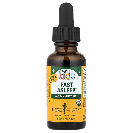 Herb Pharm Kids' Fast Asleep - USDA Organic, Non-Alcoholic, 1 fl oz - Image 1