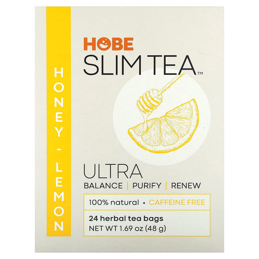 Hobe Labs Ultra Slim Tea: Caffeine-Free, Natural Herbal Blends for Balance - Image 1