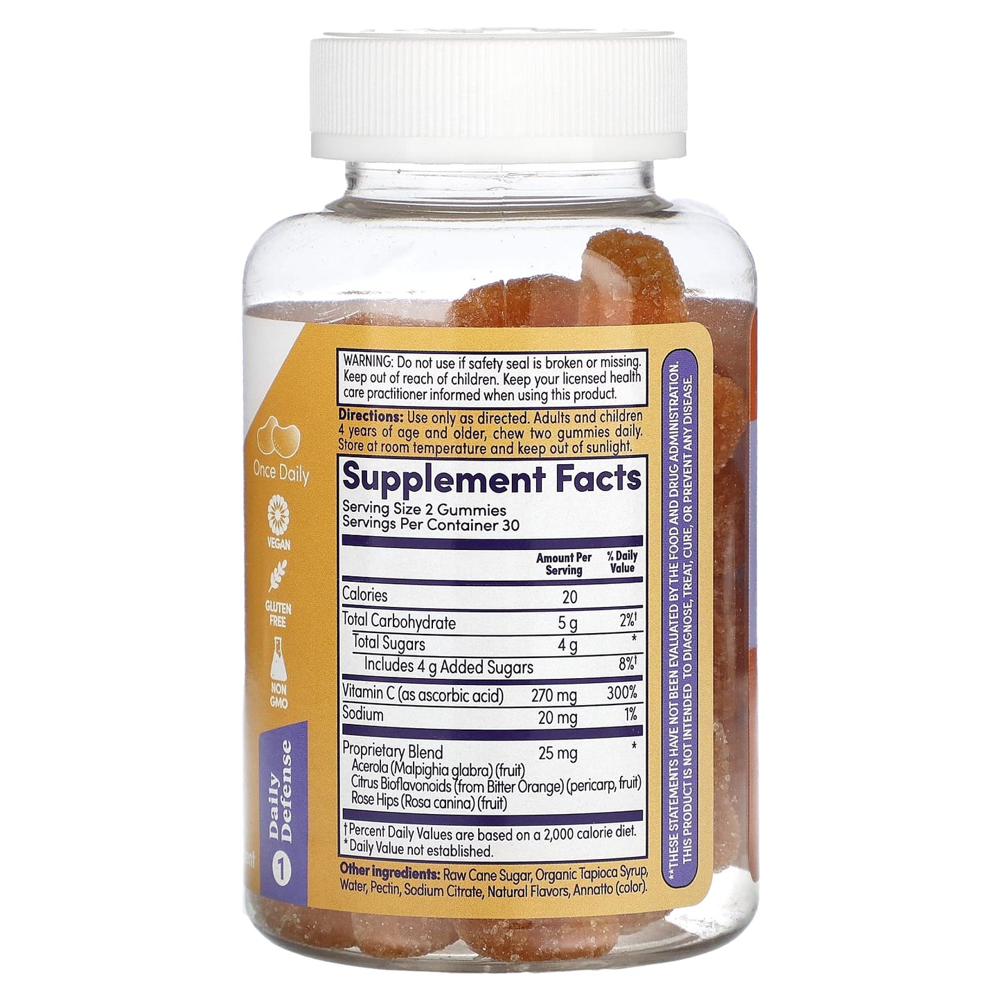 Zand, Immunity, Orange C Gummies, 60 Gummies - Image 2
