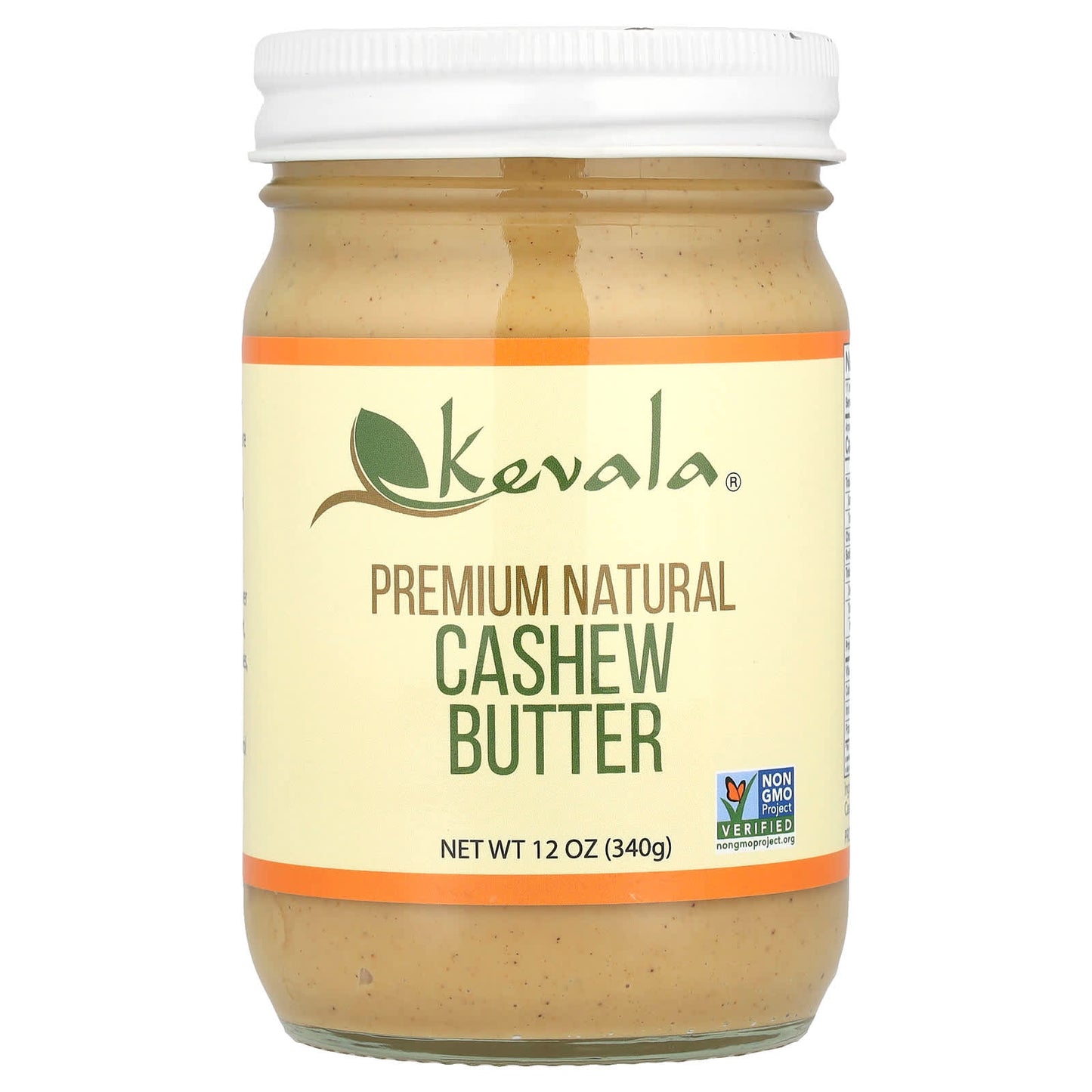 Kevala, Premium Natural Cashew Butter, 12 oz (340 g) - Image 1