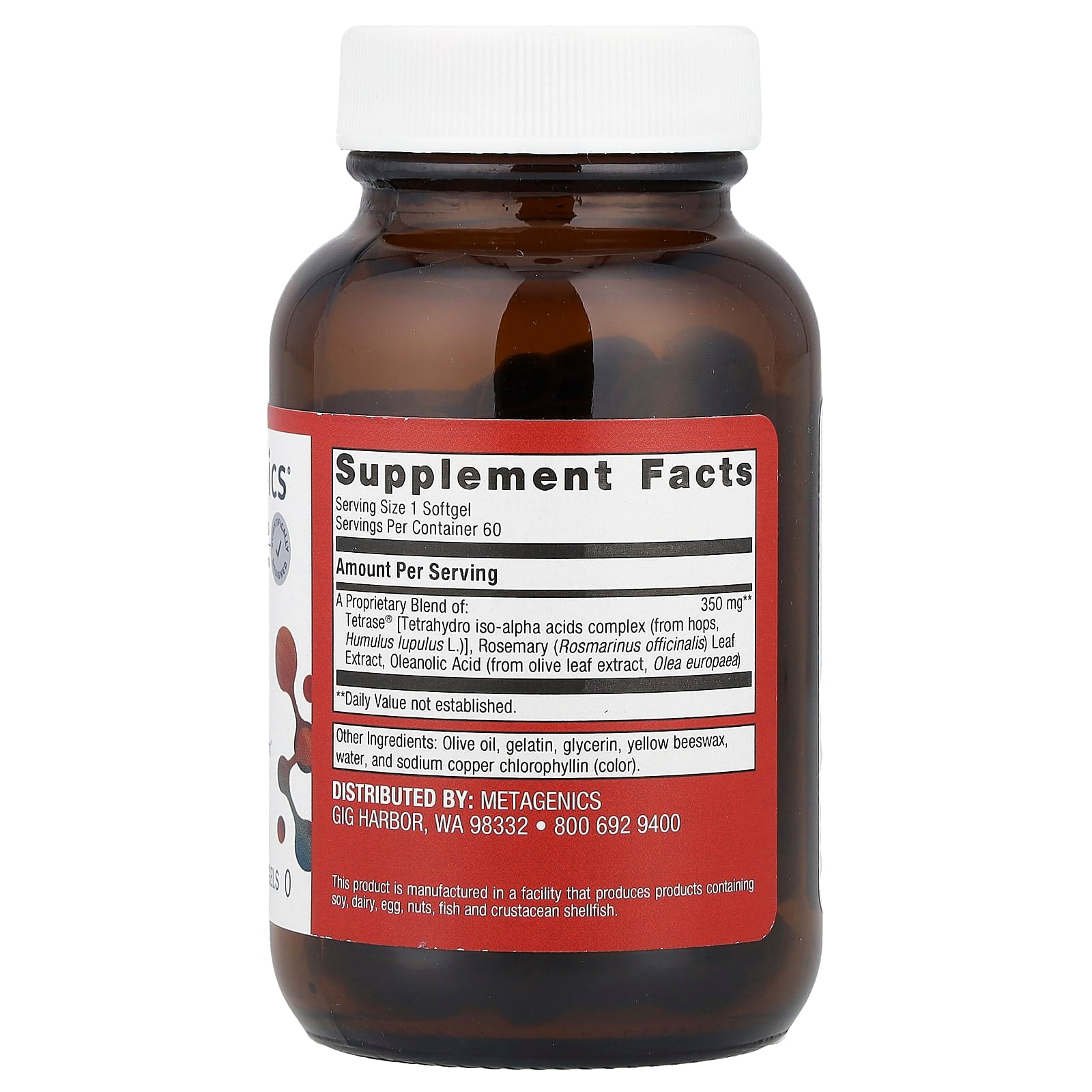 Metagenics, Kaprex®, 60 Softgels