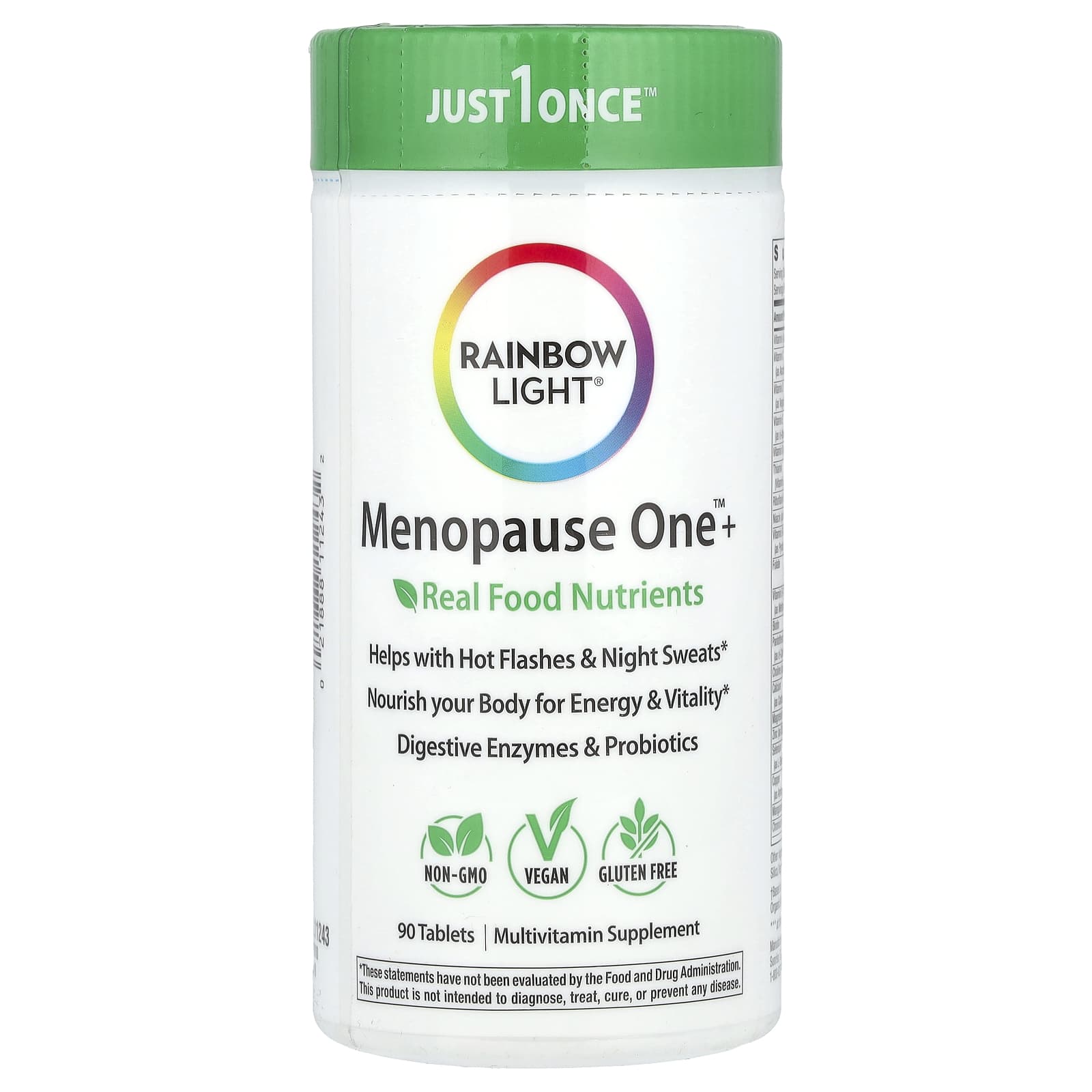 Rainbow Light, Menopause One™+, 90 Tablets - Image 1