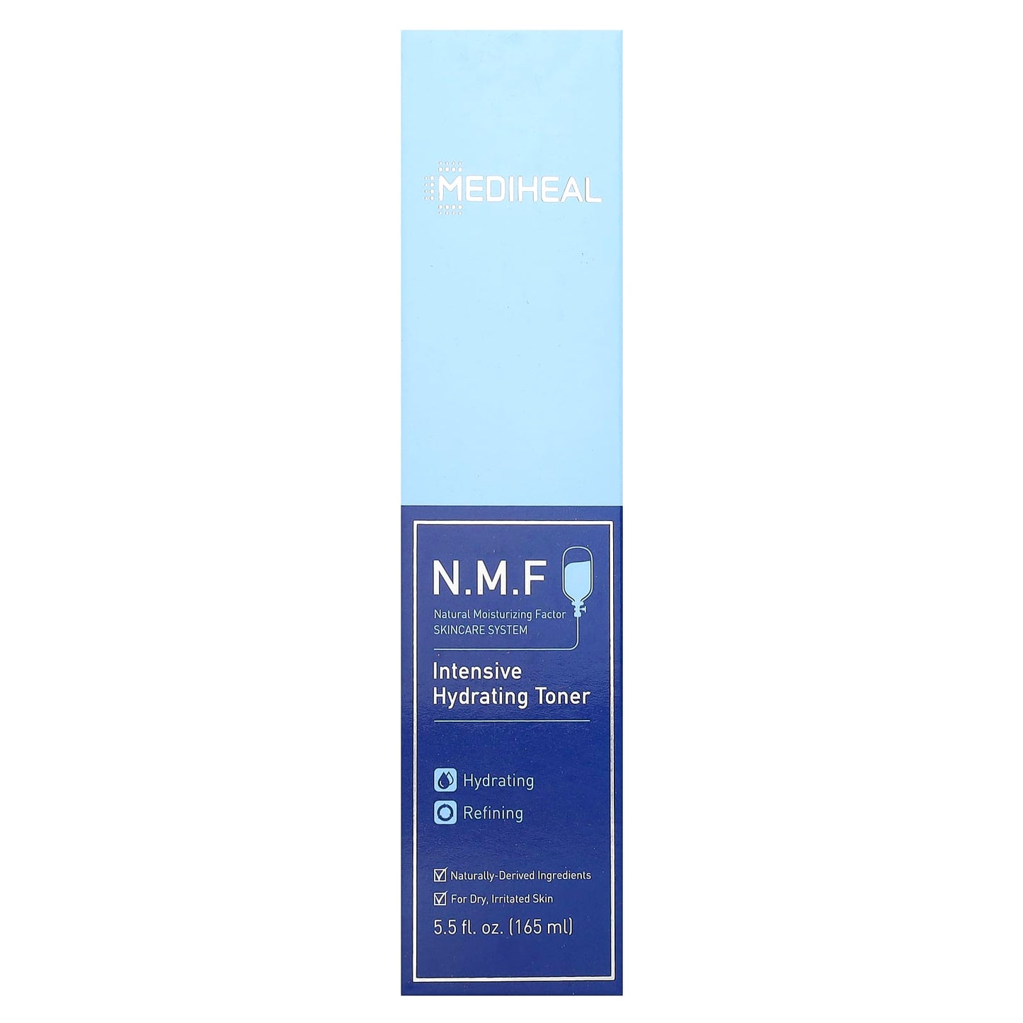 MEDIHEAL, N.M.F Intensive Hydrating Toner, For Dry, Irritated Skin, 5.5 fl oz (165 ml) - Image 2