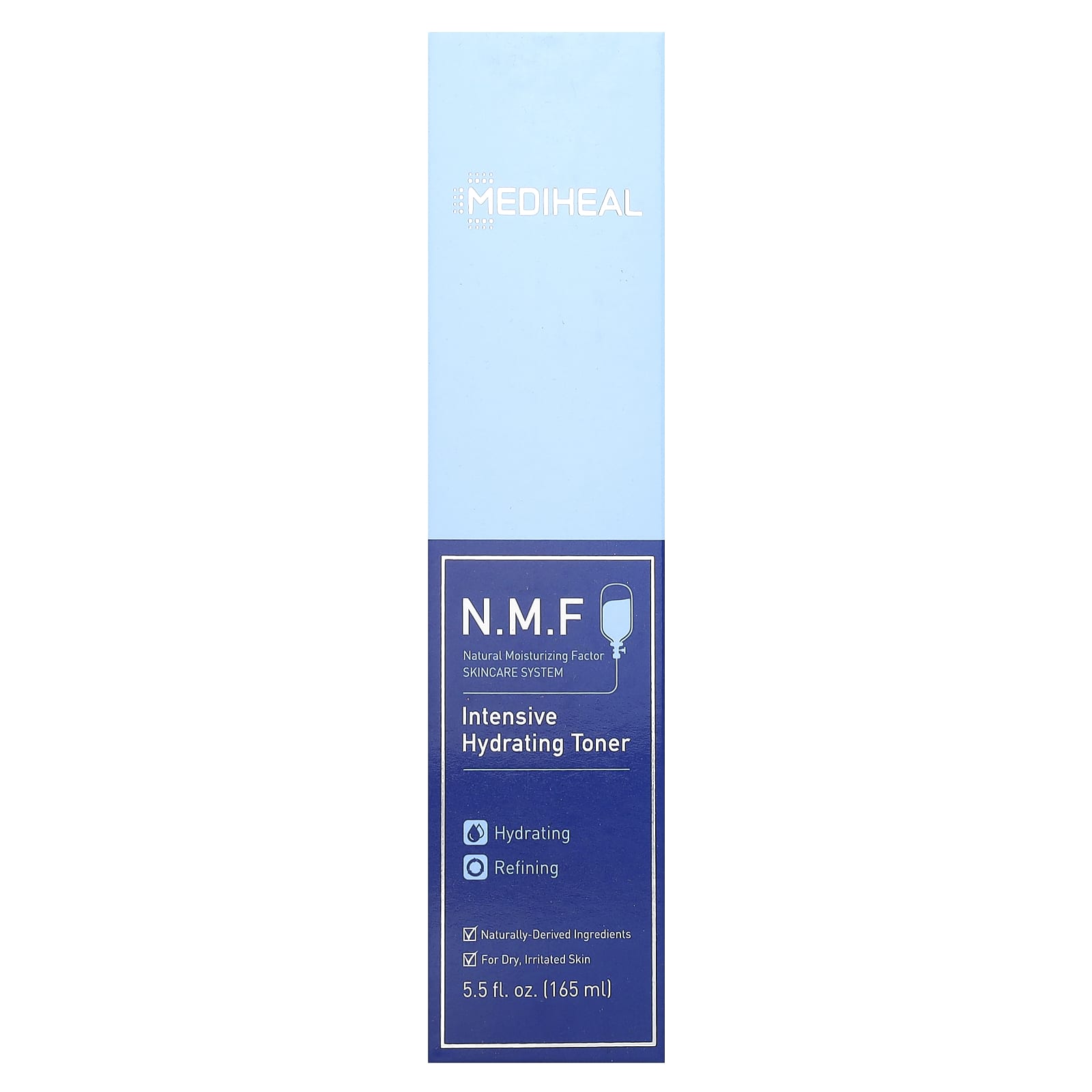 MEDIHEAL, N.M.F Intensive Hydrating Toner, For Dry, Irritated Skin, 5.5 fl oz (165 ml) - Image 2