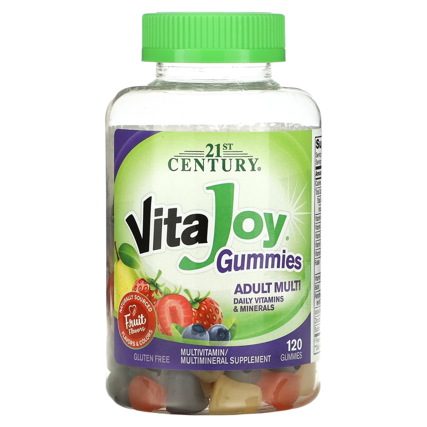 Adult Multivitamin Gummies | 21st Century VitaJoy | 120 Count - Image 1