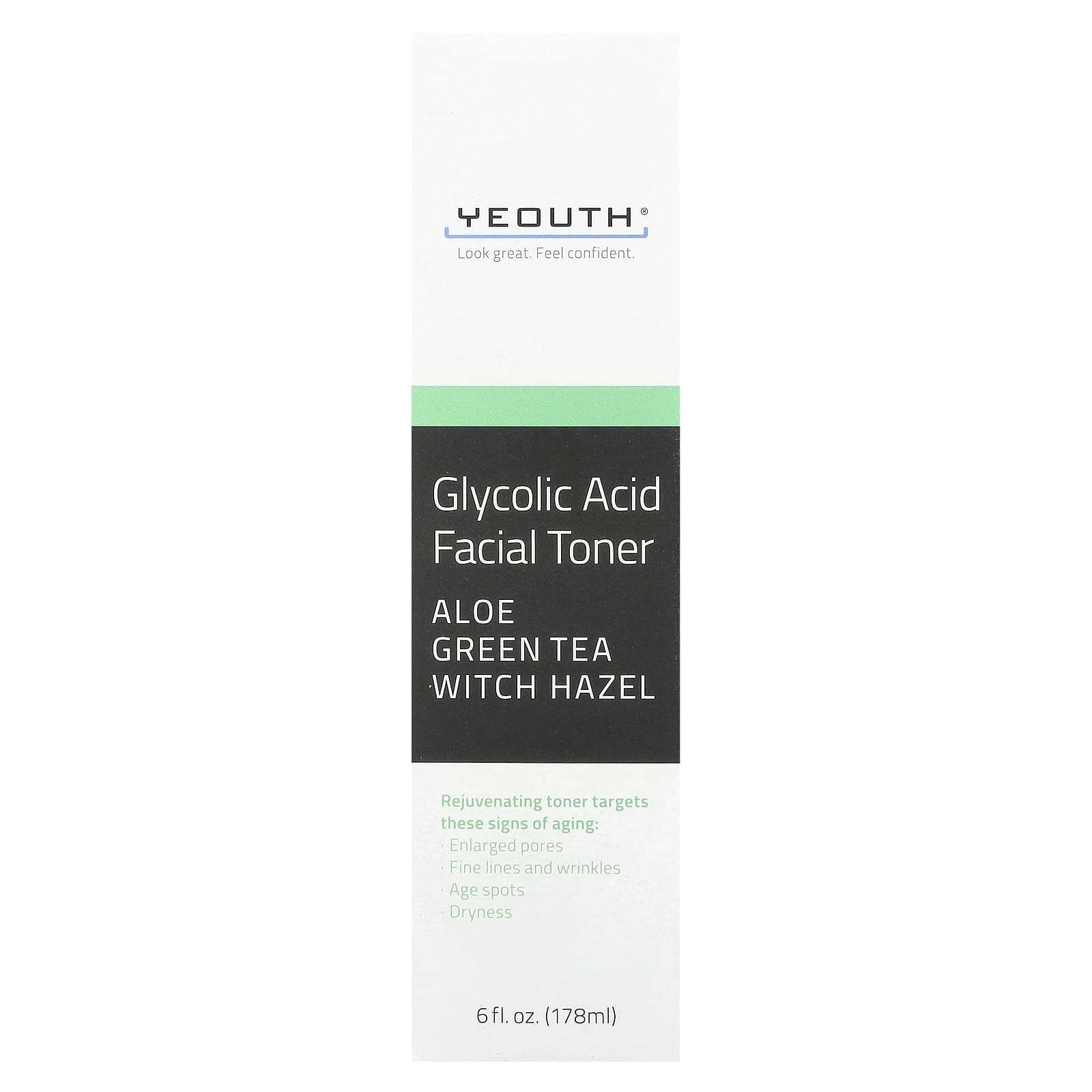YEOUTH, Glycolic Acid Facial Toner, 6 fl oz (178 ml) - Image 2