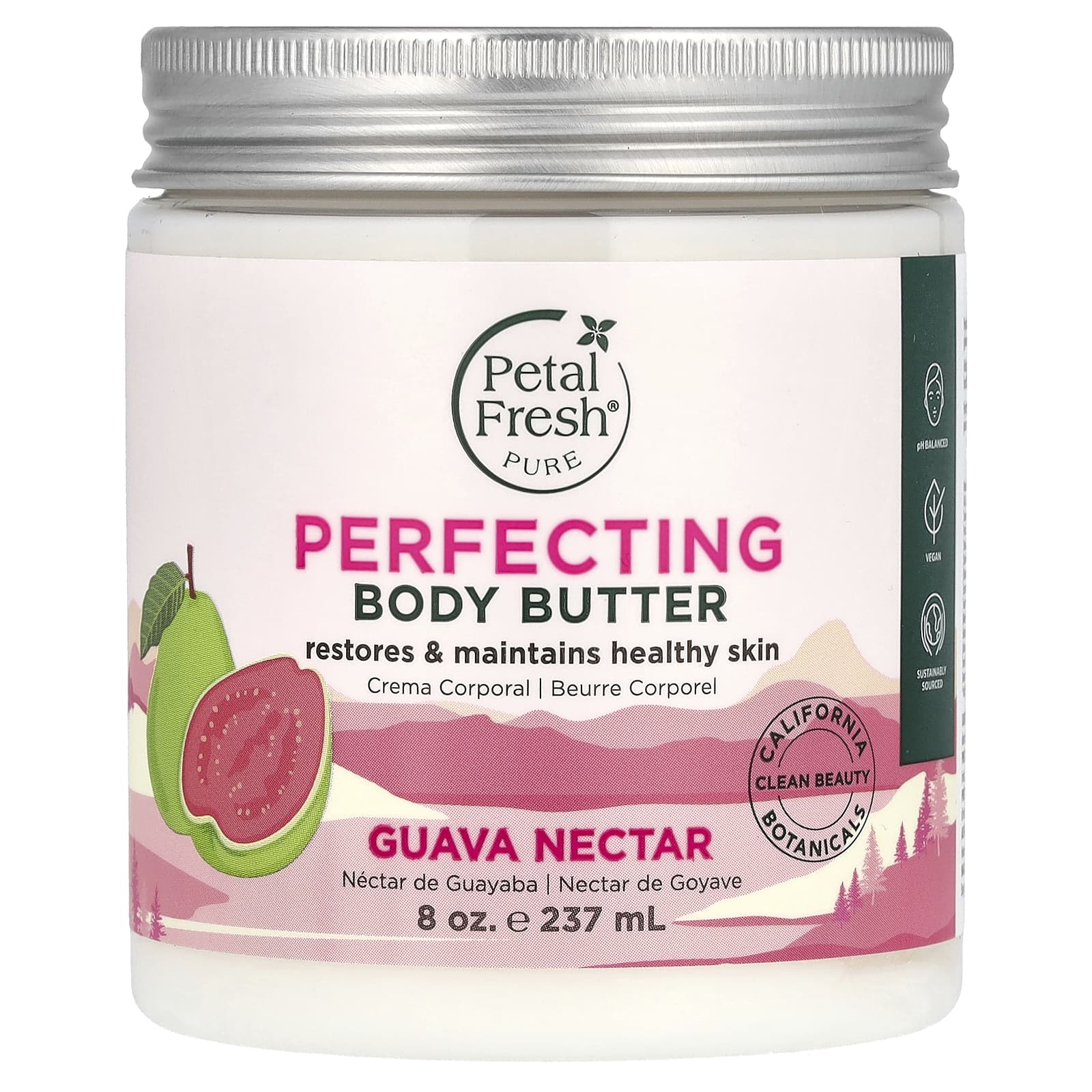 Petal Fresh, Perfecting Body Butter, Guava Nectar, 8 oz (237 ml) - Image 1