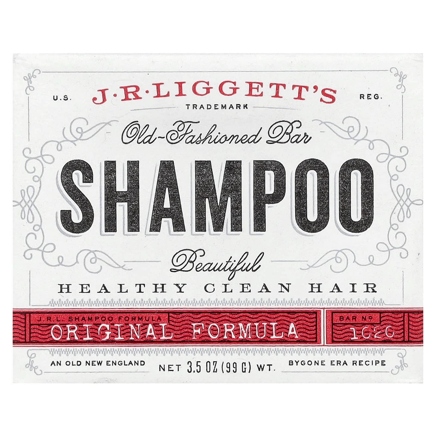 Natural Shampoo Bar by J.R. Liggett's - Earth Friendly, Handmade, 3.5 oz - Image 1
