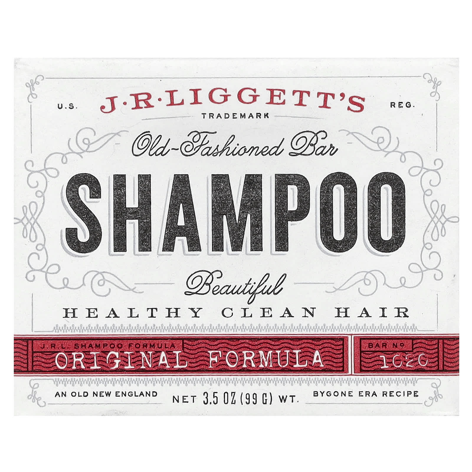 Natural Shampoo Bar by J.R. Liggett's - Earth Friendly, Handmade, 3.5 oz - Image 1