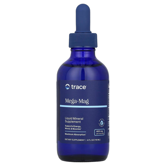 Trace, Mega-Mag, 400 mg, 4 fl oz (118 ml) - Image 1