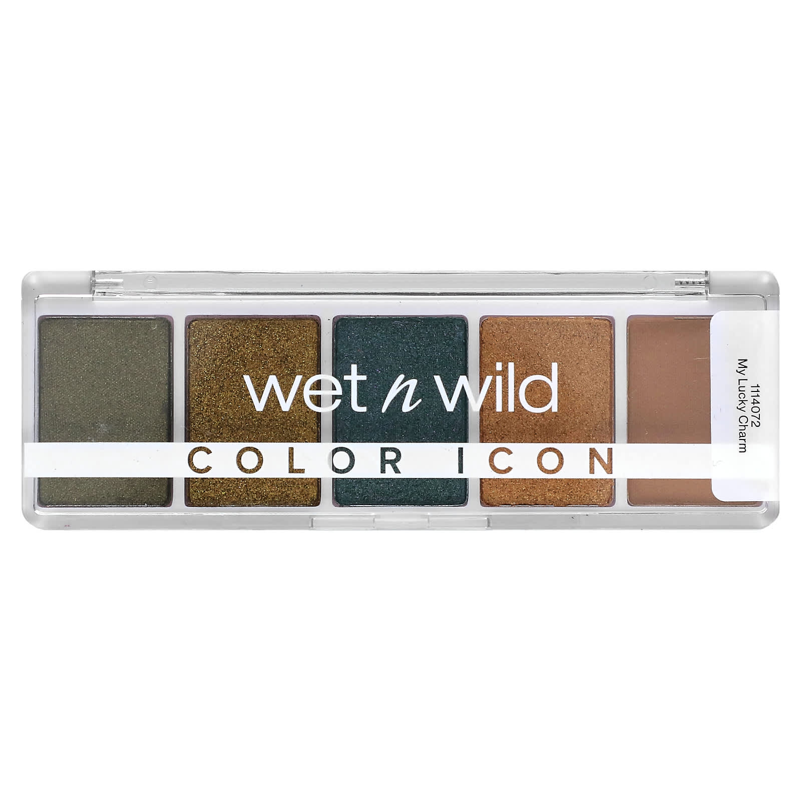 wet n wild, Color Icon, 5-Pan Shadow Palette, 1114072 My Lucky Charm, 0.21 oz (6 g) - Image 1