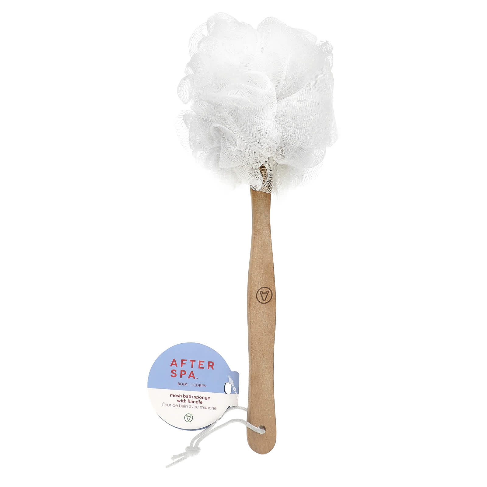 Exfoliate with Ease: AfterSpa Mesh Bath Sponge - Image 1