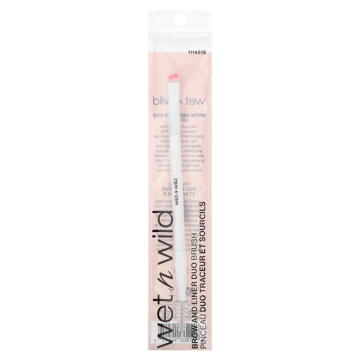 wet n wild, Brow and Liner Duo Brush, 1 Brush - Image 2