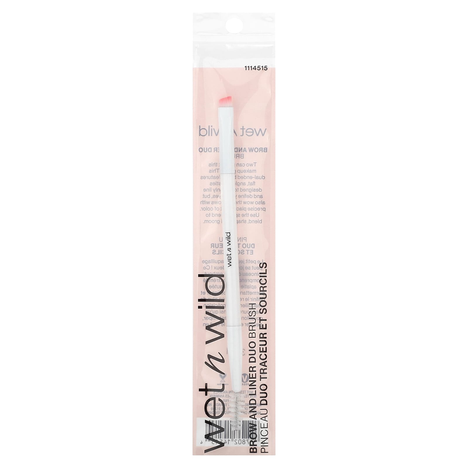 wet n wild, Brow and Liner Duo Brush, 1 Brush - Image 2