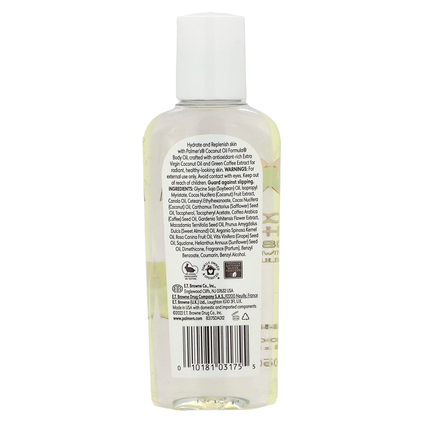 Palmer's, Coconut Oil Formula® with Vitamin E, Coconut Hydrate Body Oil, 1.7 fl oz (50 ml) - Image 2