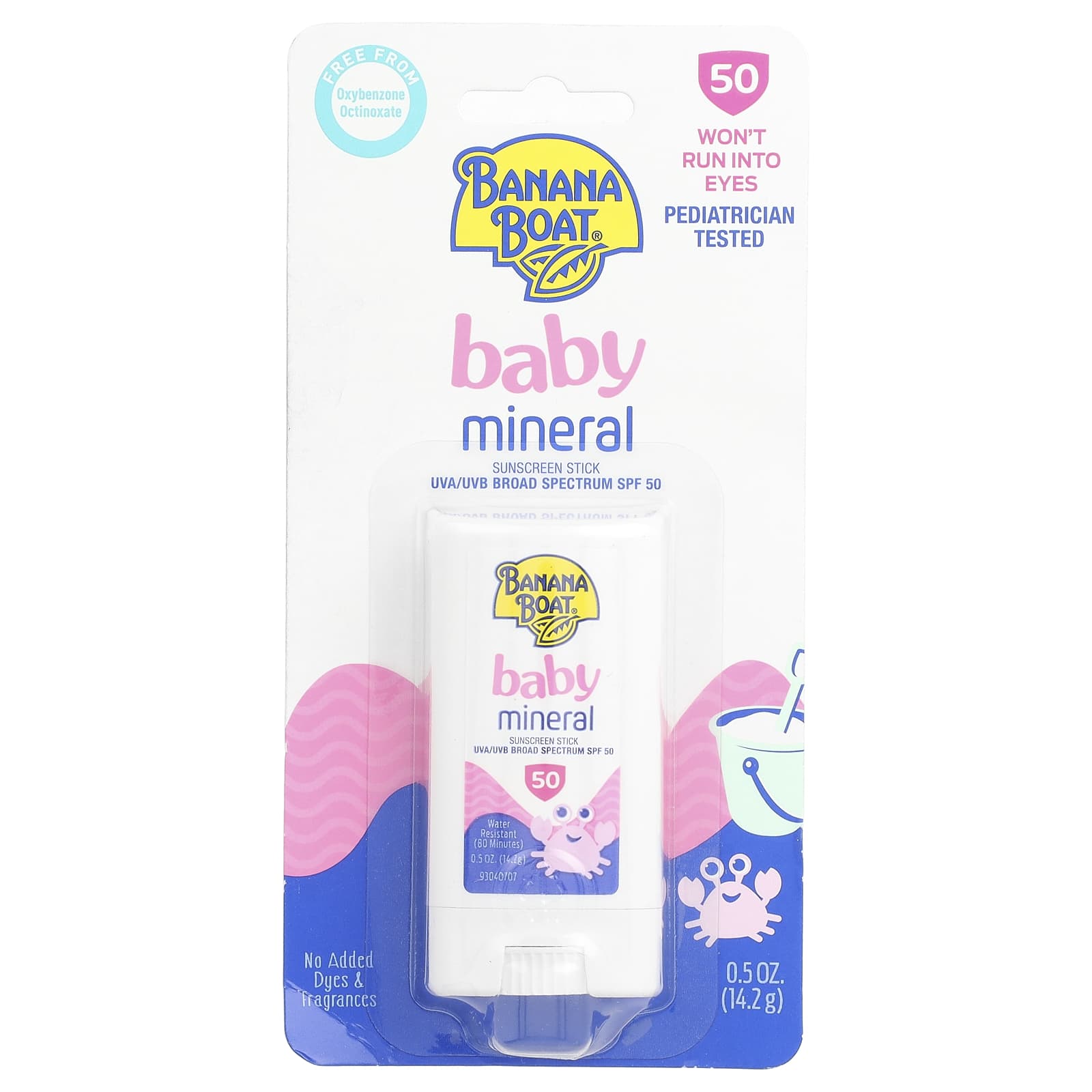 Baby Mineral Sunscreen Stick by Banana Boat - SPF 50, 0.5 oz - Image 2