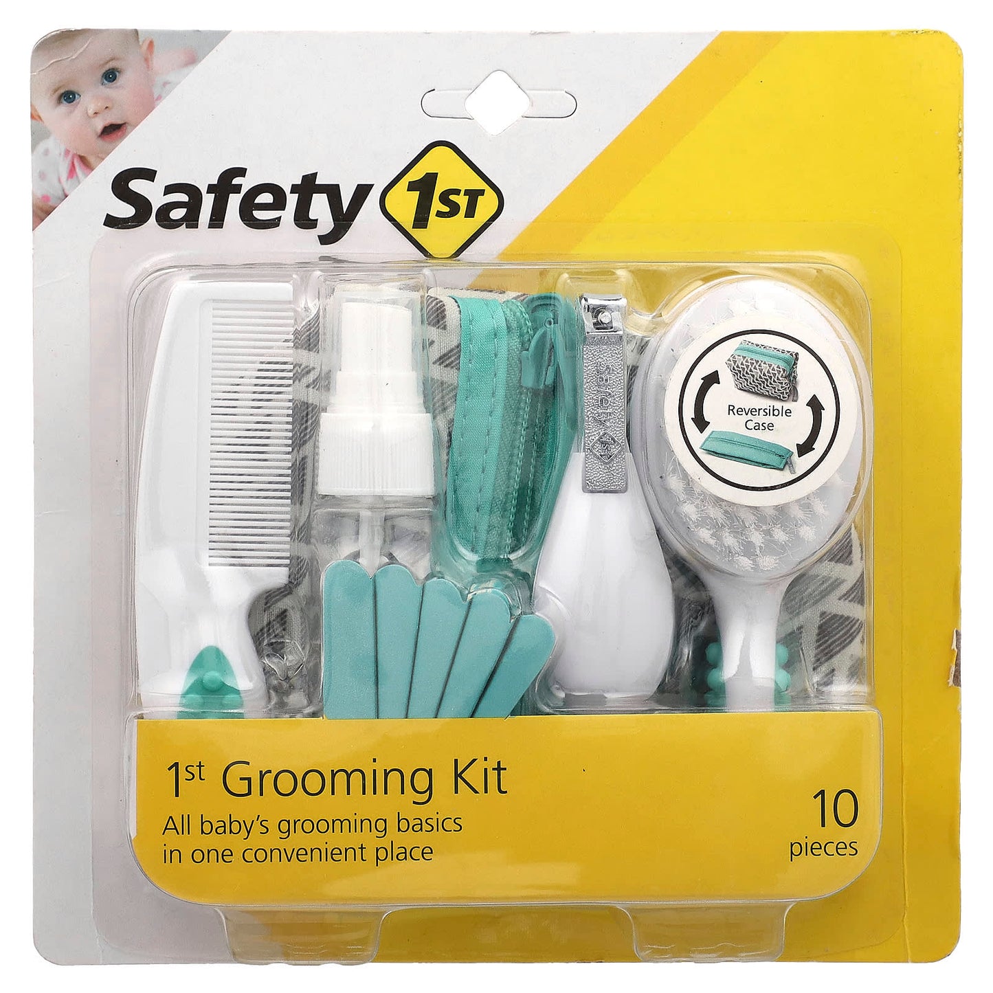 Safety 1st, 1st Grooming Kit, 10 Piece Kit - Image 1