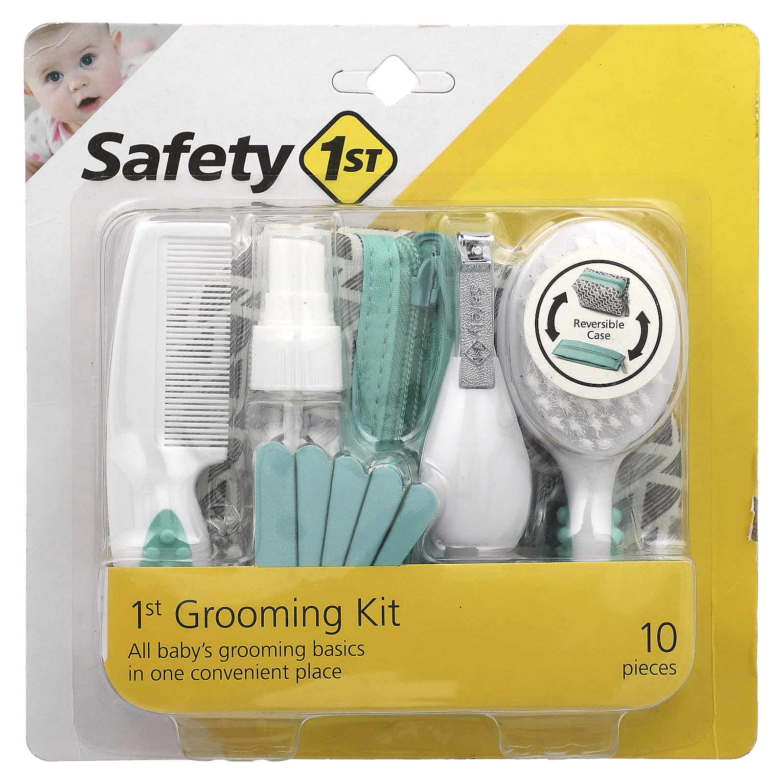 Safety 1st, 1st Grooming Kit, 10 Piece Kit - Image 1