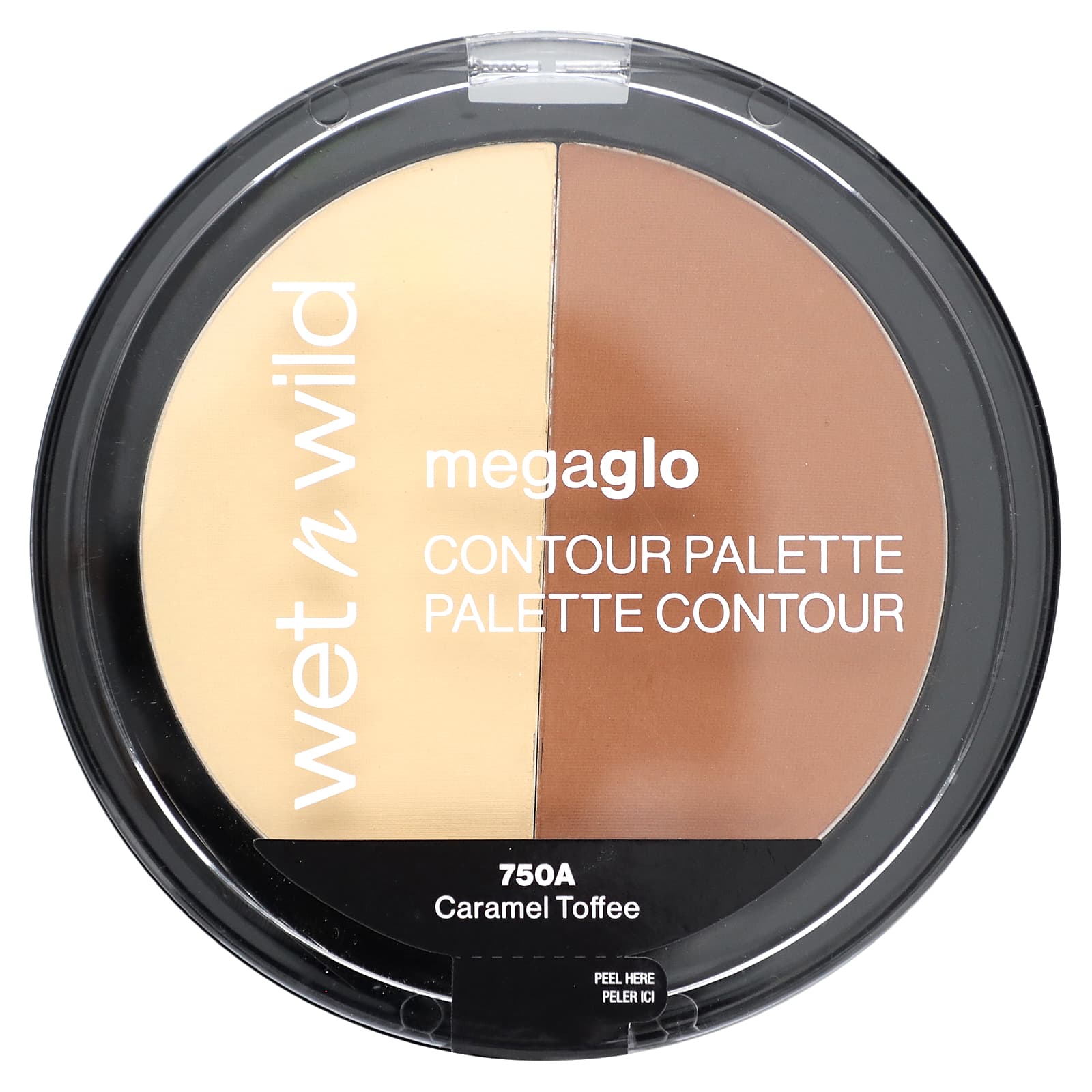 wet n wild, MegaGlo, Contour Palette, 750A Caramel Toffee, 0.44 oz (12.5 g) - Image 1