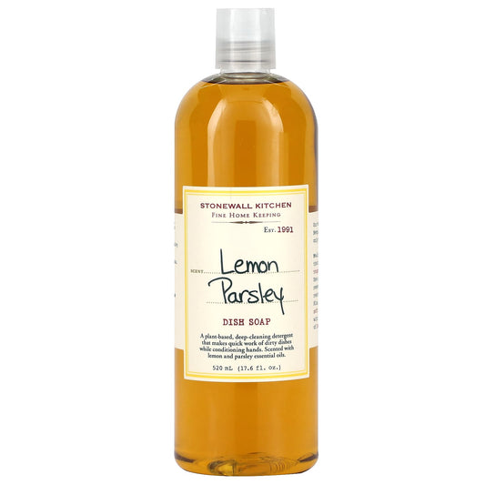 Stonewall Kitchen, Dish Soap, Lemon Parsley, 17.6 fl oz (520 ml) - Image 1