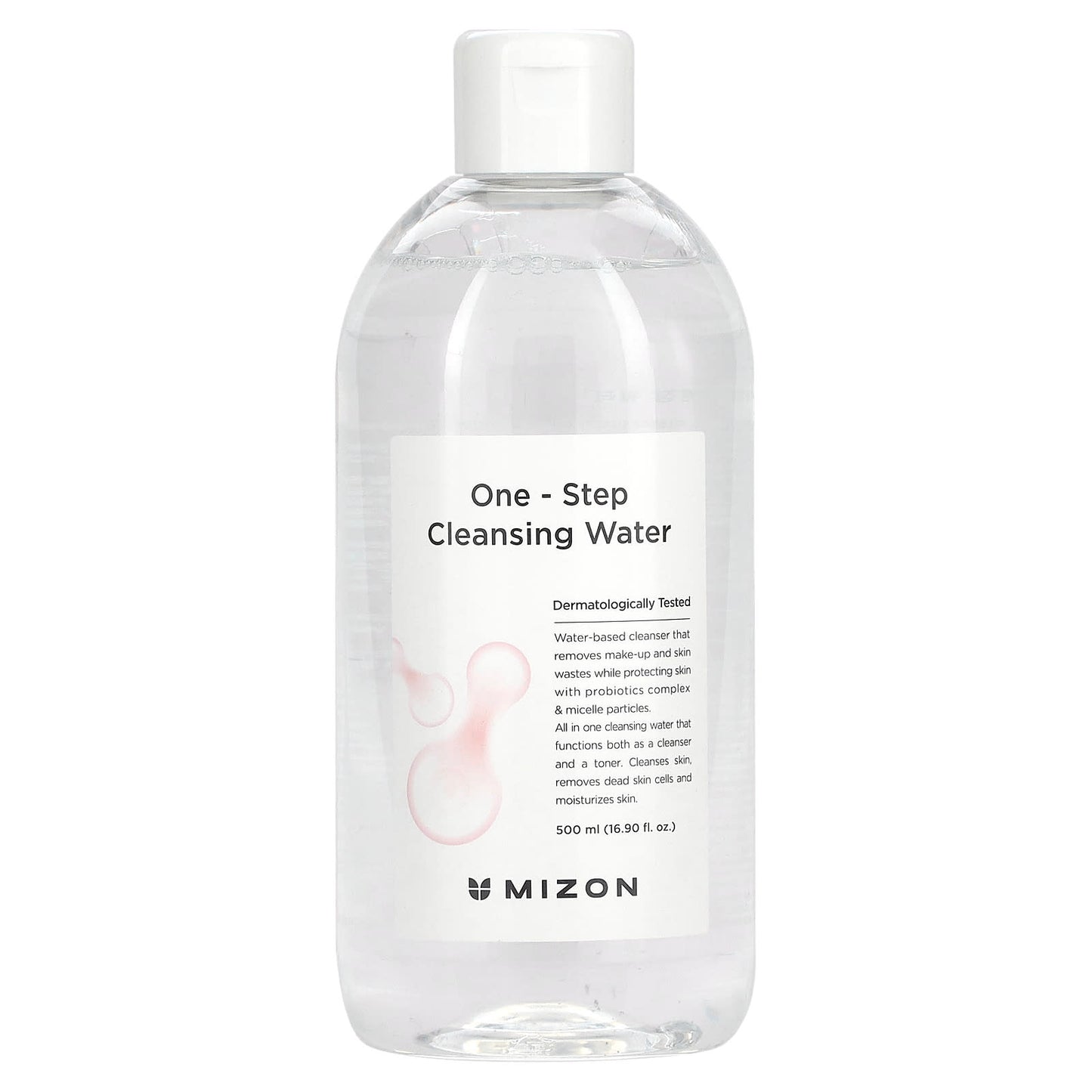 Mizon, One - Step Cleansing Water, 16.9 fl oz (500 ml) - Image 1