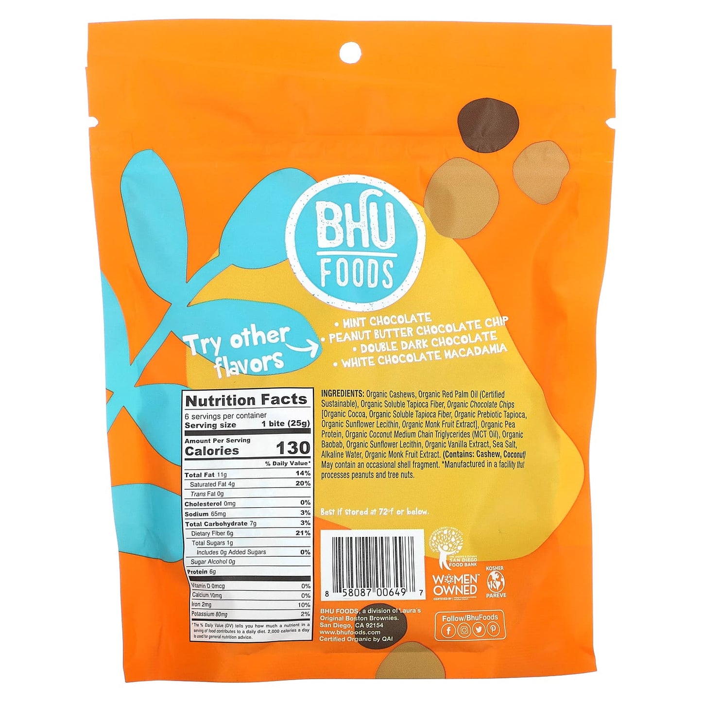Indulge in Guilt-Free Chocolate Chip Cookie Dough Protein Bites from BHU Foods - Image 2