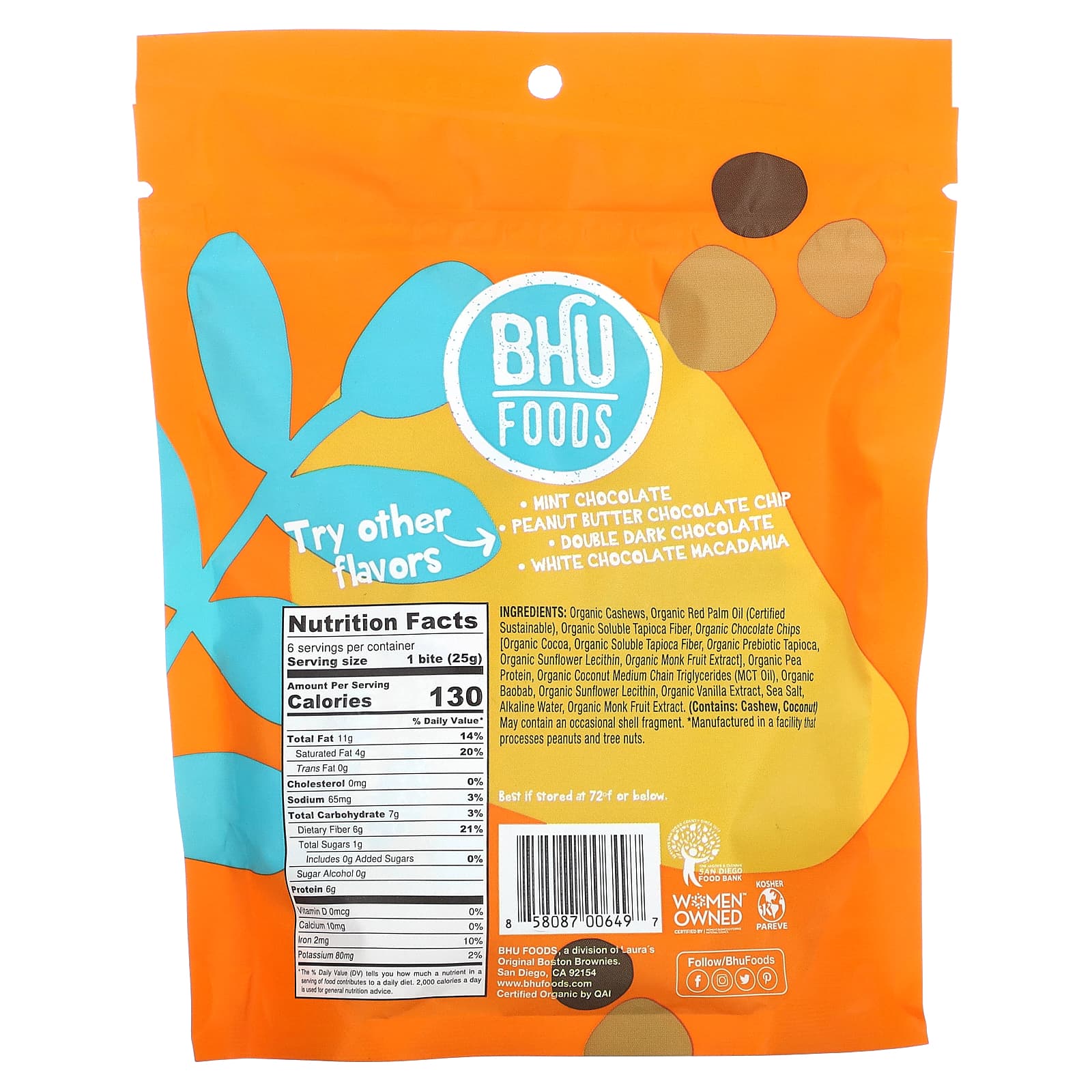 Indulge in Guilt-Free Chocolate Chip Cookie Dough Protein Bites from BHU Foods - Image 2