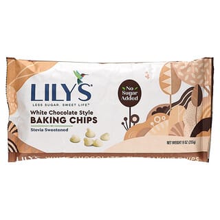 Low-Sugar White Chocolate Baking Chips by Lily's Sweets