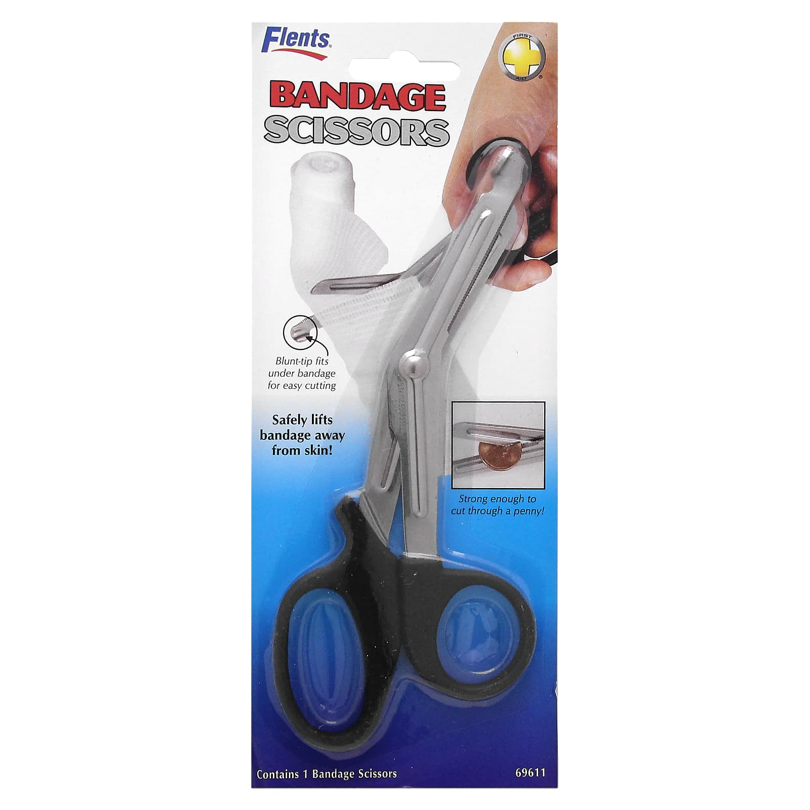 Flents Bandage Scissors for Easy First Aid - 1 Count - Image 1