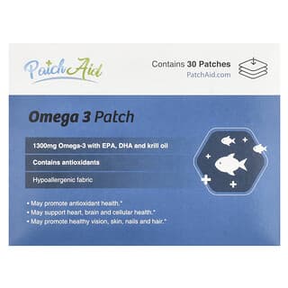 Omega-3 Skin Patch with Antioxidants - 30 Patches